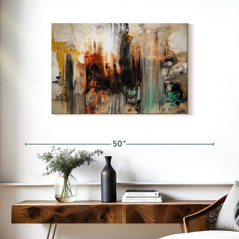 Dynamic Abstract, 24" H x 36" W