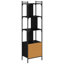 154.5cm H x 44.5cm W Metal Bookcase-1586542341