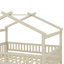 Lit double spacieux en bois avec lit gigogne intégré-736777024