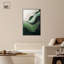 «Green Echoes I», art abstrait vert-386245746-386245755