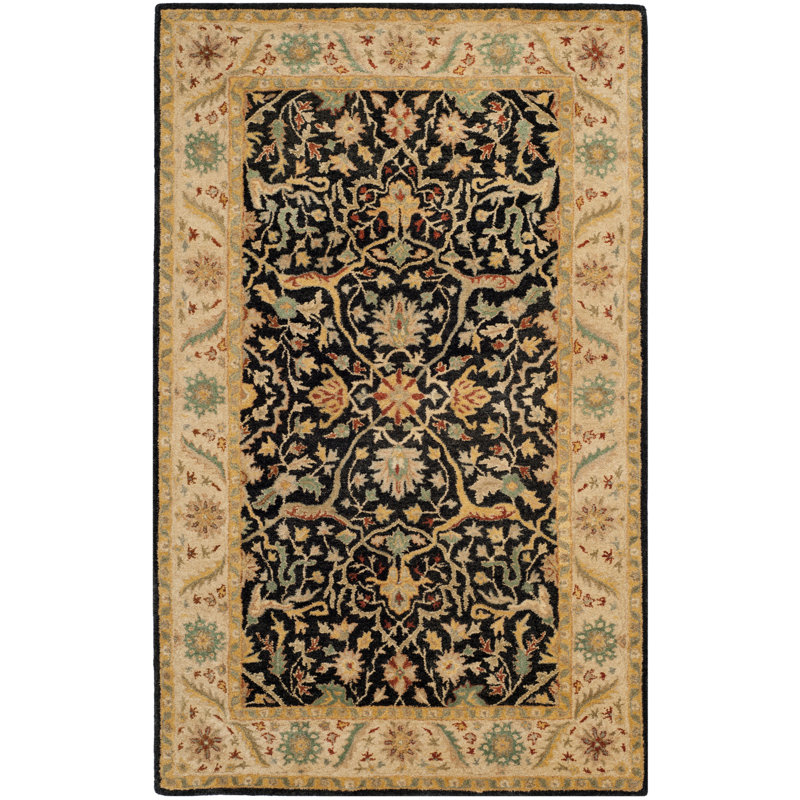 Dunbar Hand Tufted Wool Oriental Rug, Rectangle 6' x 9'