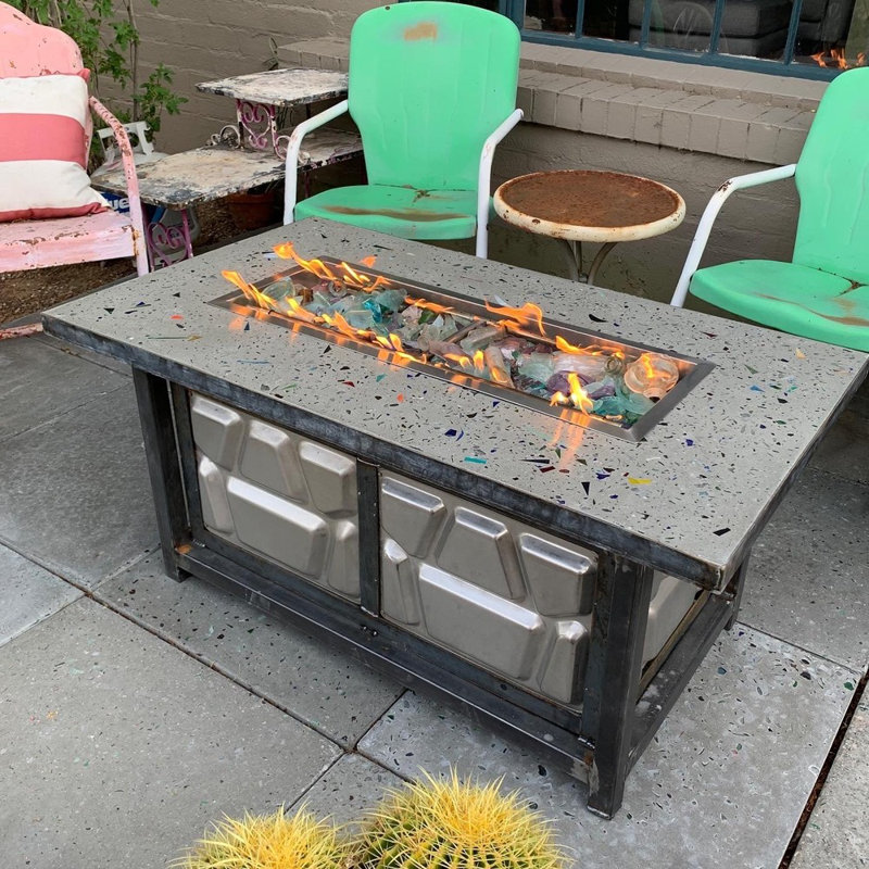 Ensemble de branchement de foyer d'extérieur Easy FirePits LP, H 5 po x l 40 po x P 1 po