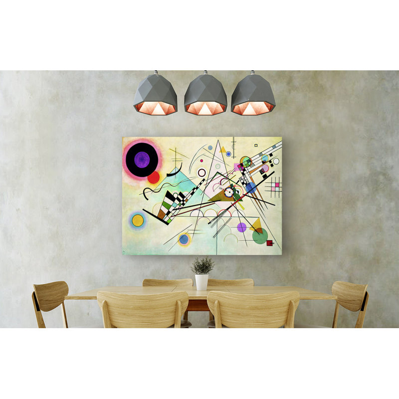 Composition VIII by Wassily Kandinsky - Wrapped Canvas Painting, 40cm H x 60cm W x 4cm D