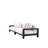 Cap-Antibes 108'' Wide Straight Aluminum Patio Sofa with Sunbrella® Cushions-69218628