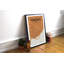 « toronto city map », impression sur affiche, reproduction d’art orange-22634125