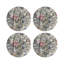 Arcadia Monkeysvegan Leather Round Coasters