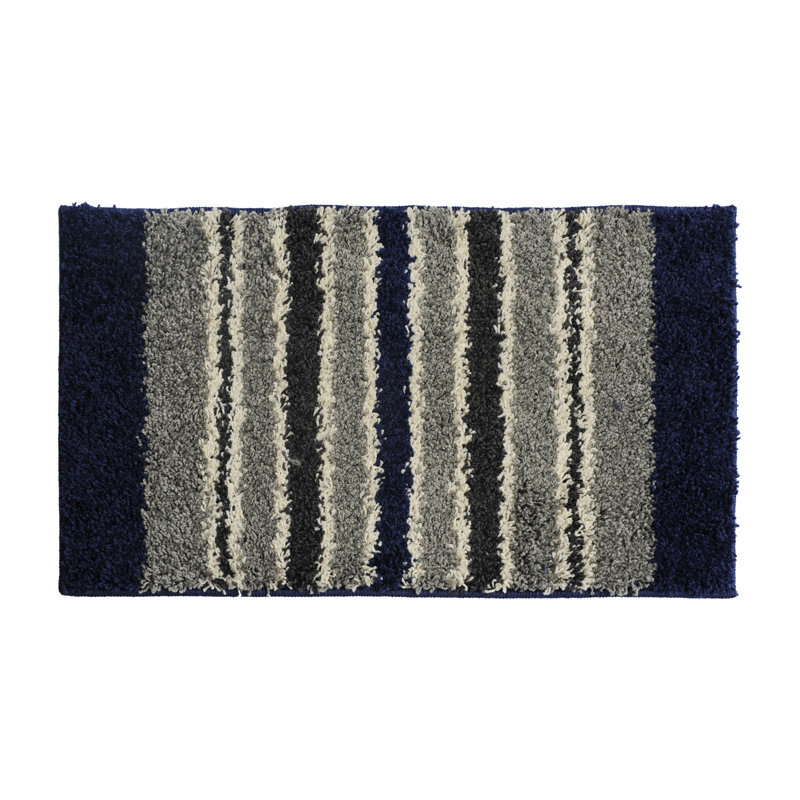Striped Indoor Rug, Rectangle 1'6" x 2'6"