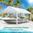 10'x20' Heavy Duty Portable Garage, Upgraded Car Canopy with Removable Sidewalls-104430369