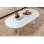 Chrisina Modern White Coffee Table, 46.9 x 15.7 x 23.6 inches | 100% Melamine Coated Particle Board, Thickness: 0.7 inches | Sleek Solid Design, Perfect for Living Room & Contemporary Spaces, Durable & Stylish Furniture-109178460