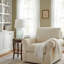 Lampe de table en verre D16x27 "
