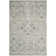 Persian Garden Viscose Oriental Rug in Gray