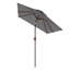  Parasol de marché rectangulaire 120 po x 78 po avec manivelle-1920056191