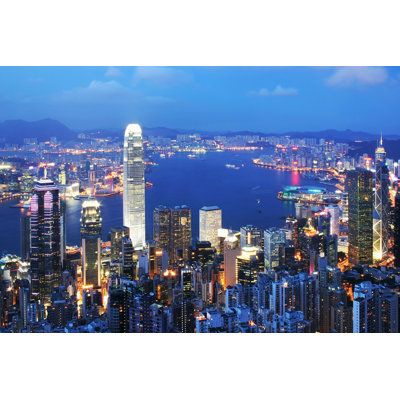 Paysage urbain de Hong Kong