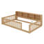 Lit de sol contemporain avec rangement et ports USB pratiques-733955538