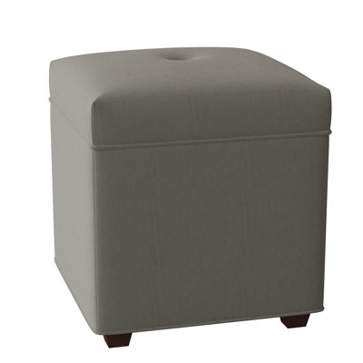 Kaplan 19" Wide Square Storage Ottoman