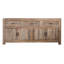 Console en teck recyclé avec tiroirs-105725683