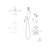 Topcraft 10-Inch Wall Mounted Square Shower System With Rough-In Valve & Tub Spout-114861670