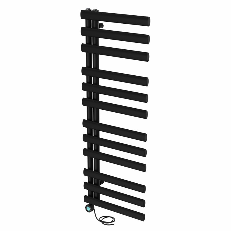 Neida Designer Towel Rail Heated Towel Rails, Black