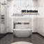 Baignoire de trempage en acrylique autoportante L 63 po x l 29 po