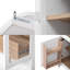 Grand garde-manger arqué 71 po avec tablettes de porte, tiroir caché et tablettes réglables Farmhouse-114300018