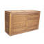 Wall Hugging Double Louver Hamper