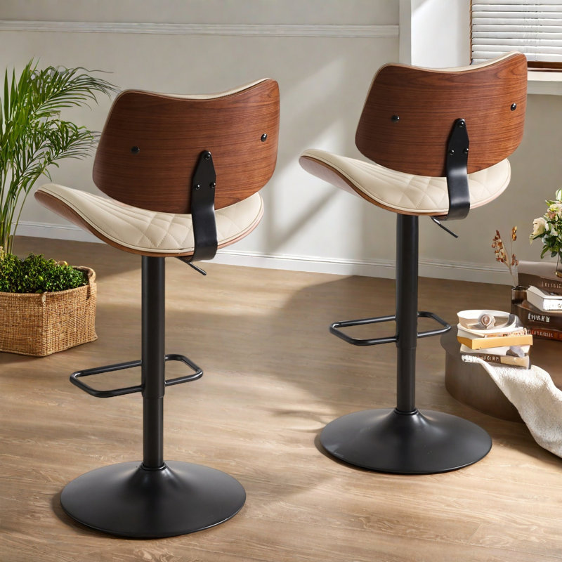 Tabourets Bentwood, Beige