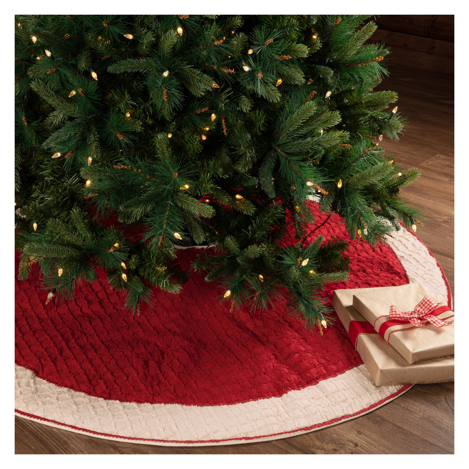 Cotton Tree Skirt, 60" W