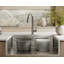 Cantrio KSS-3321-1 Évier de cuisine simple à tablier (style farmhouse) en acier inoxydable 304 calibre 18 de 33 po