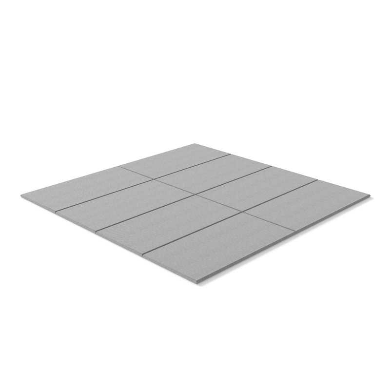 Planche de 0,3 po, panneaux de support de lit pliables, support de matelas à profil bas avec housse, Très grand lit