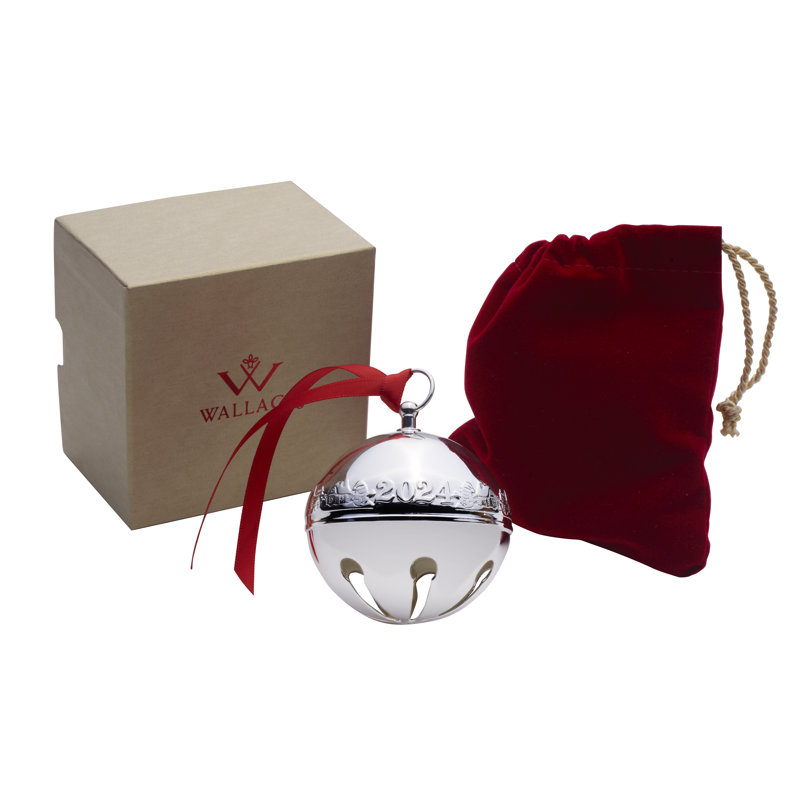 Wallace 2024 Silver-Plate Sleigh Bell, 54th Edition