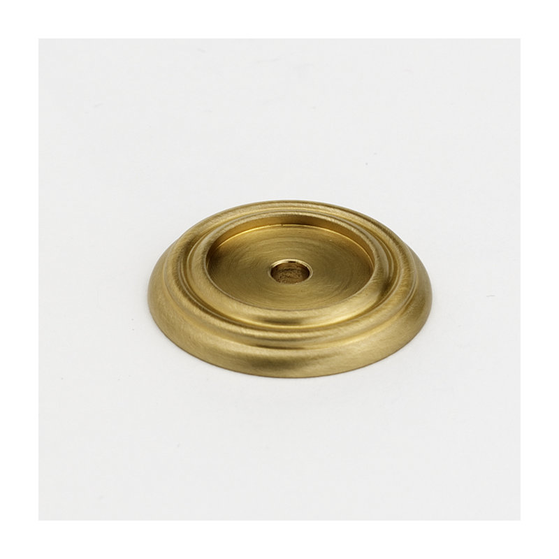 Charlie Metal Knob Backplate, 1.5" H x 1.5" W x 0.125" D