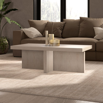 Aday Pedestal Coffee Table