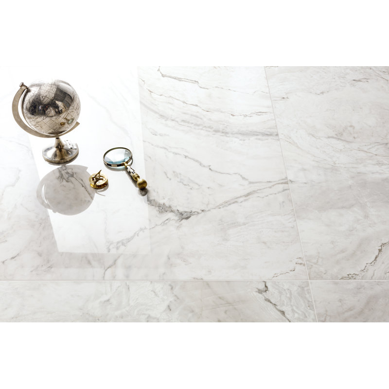 Novus 24" x 48" Porcelain Marble Look Wall & Floor Tile