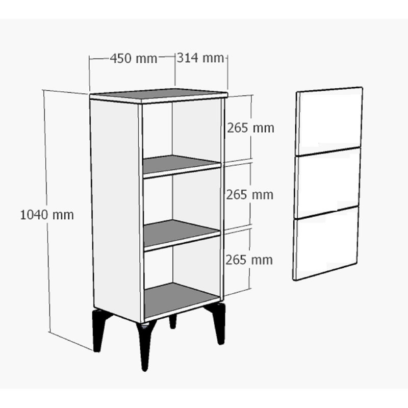 Aithusa Rectangle Accent Cabinet