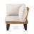SEBASTIAN CORNER CHAIR+COFFEE TABLE