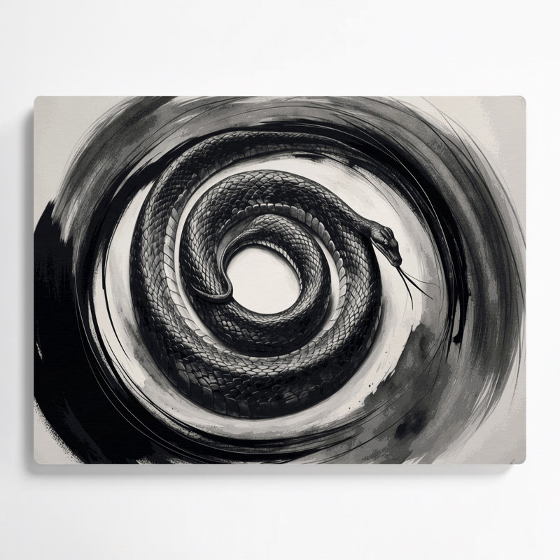 Faune noire, art mural gris en métal