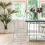 Enzleigh Stainless Steel Outdoor 43cm Stool-76233110