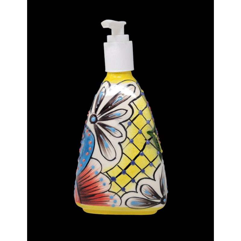 Distributeur de savon liquide Puebla. Jaune