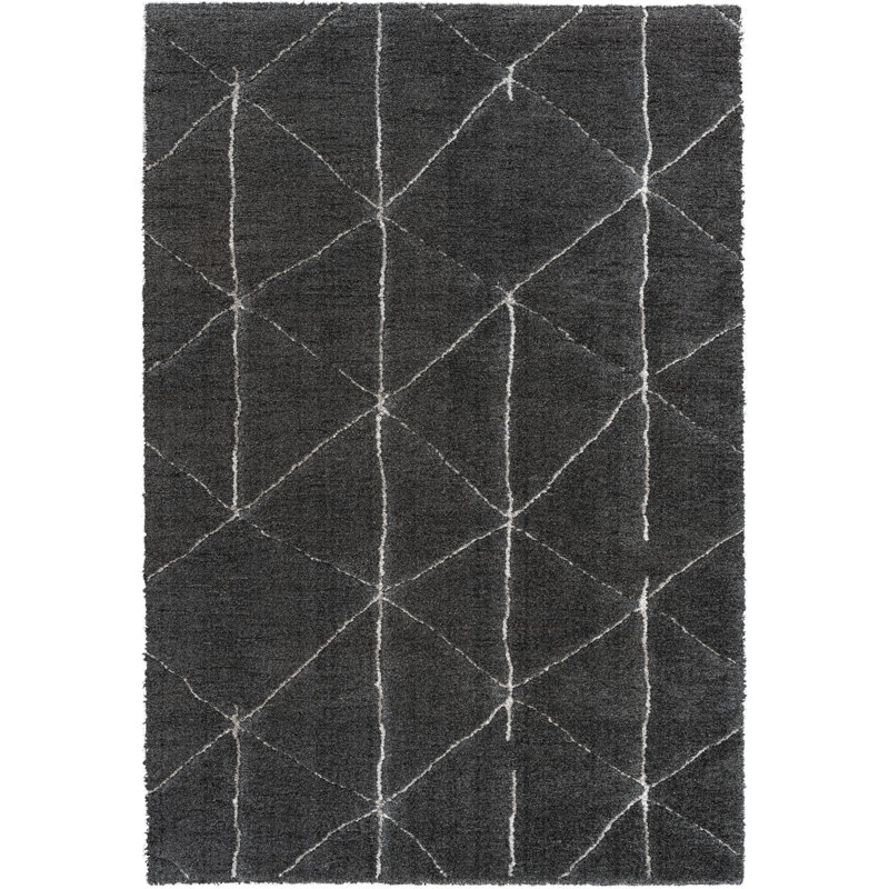 Hobart Geometric Area Rug, Rectangle 80 x 150cm