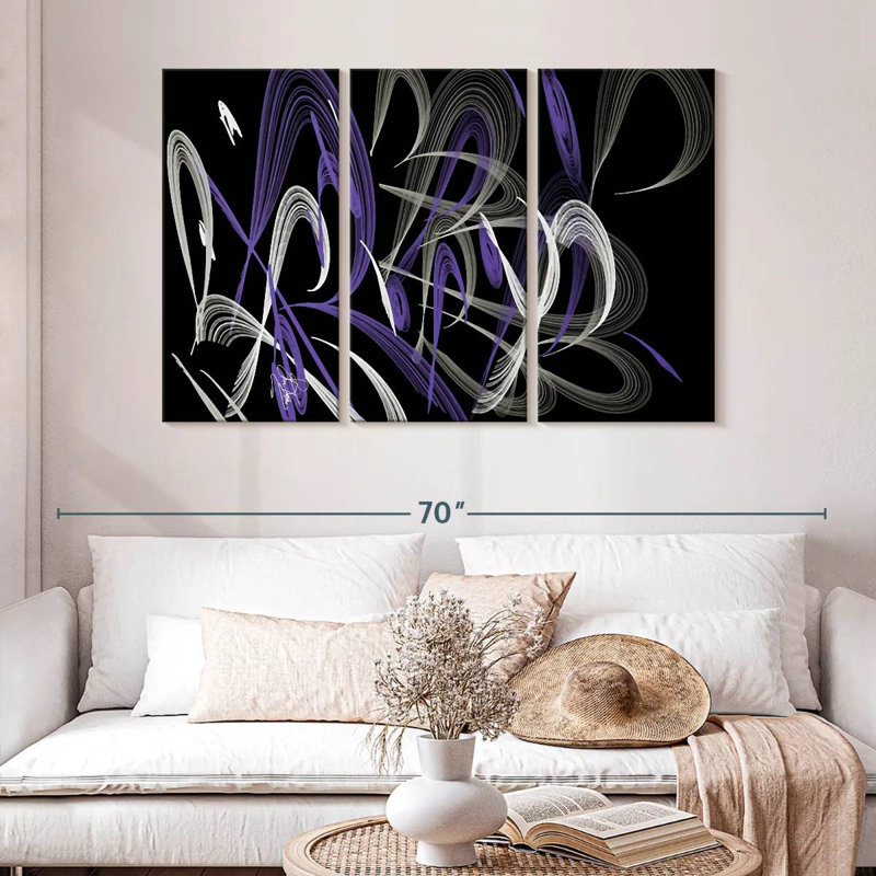 Avery Heart Strings Horizontal, 32" H x 50" W