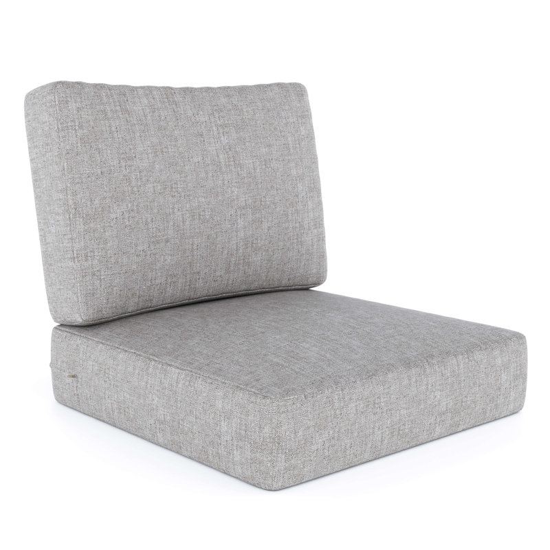 Coussin de dossier / siège d'extérieur, Gris mélangé