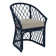 Chaise avec accoudoirs Raleigh