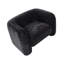 Allieana Armchair Allieana Velvet Dark Brown-121657962