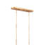 Lustre ovale blanc Grand Lotus-63992215