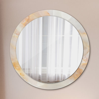 Huldar Glass Flat Wall Mirror