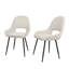 49cm H Upholstered Metal Upholstered Back Accent-1231431065