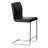Leatherette 2Pcs Counter Height Dining Chairs