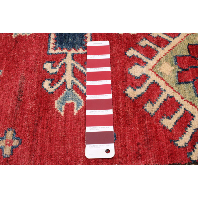 Tapis rouge foncé Finest Ghazni 6 pi 7 po x 9 pi 5 po