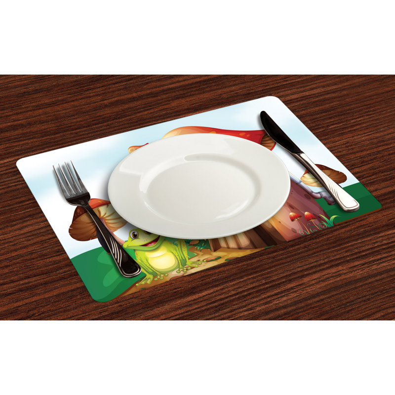 Polyester Animals/Nature Rectangle Placemat