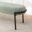 Banc rembourré Janeesha Boucle-1645951231